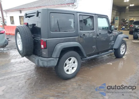 2017 Jeep Wrangler Unlimited Sport 4X4 из США, поврежденный, VIN 1C4BJWDG8HL681888